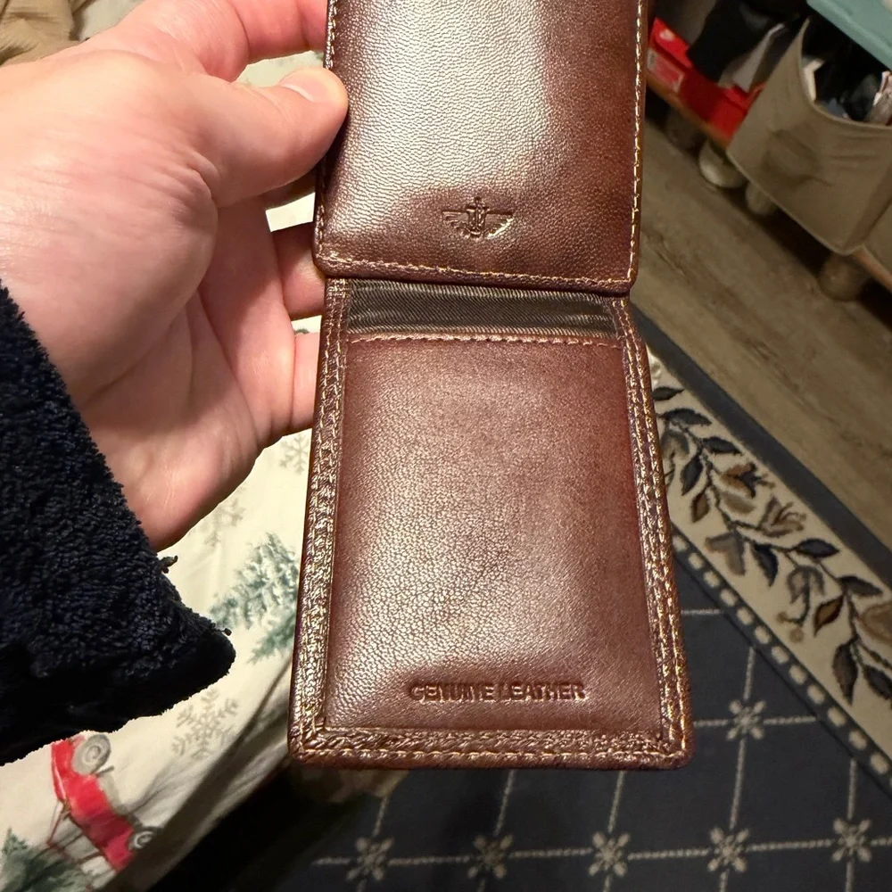 LV Checkered Wallet & Dockers Wallet Pair(Both Good Condition)